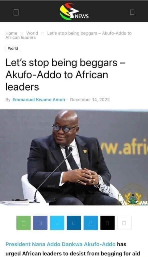 EmmanuelDogbevi's tweet image. A very short story. From telling others to stop begging to being the lead beggar. #Ghana #Africa #DevelopmentAid