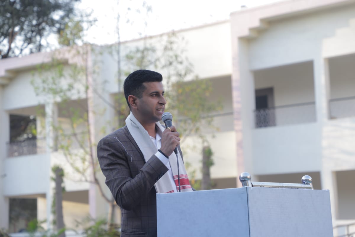 singhshreedeo's tweet photo. @C20Ambassador a wonderful program was conducted in Ranchi by Aishwar Seth among the students of BIT, Lalpur Extension Centre with Shri Sanjay Seth, Hon'ble MP, Ranchi as the Chief Guest . More than 250 students had actively participated. https://t.co/wfxFOtqV4r