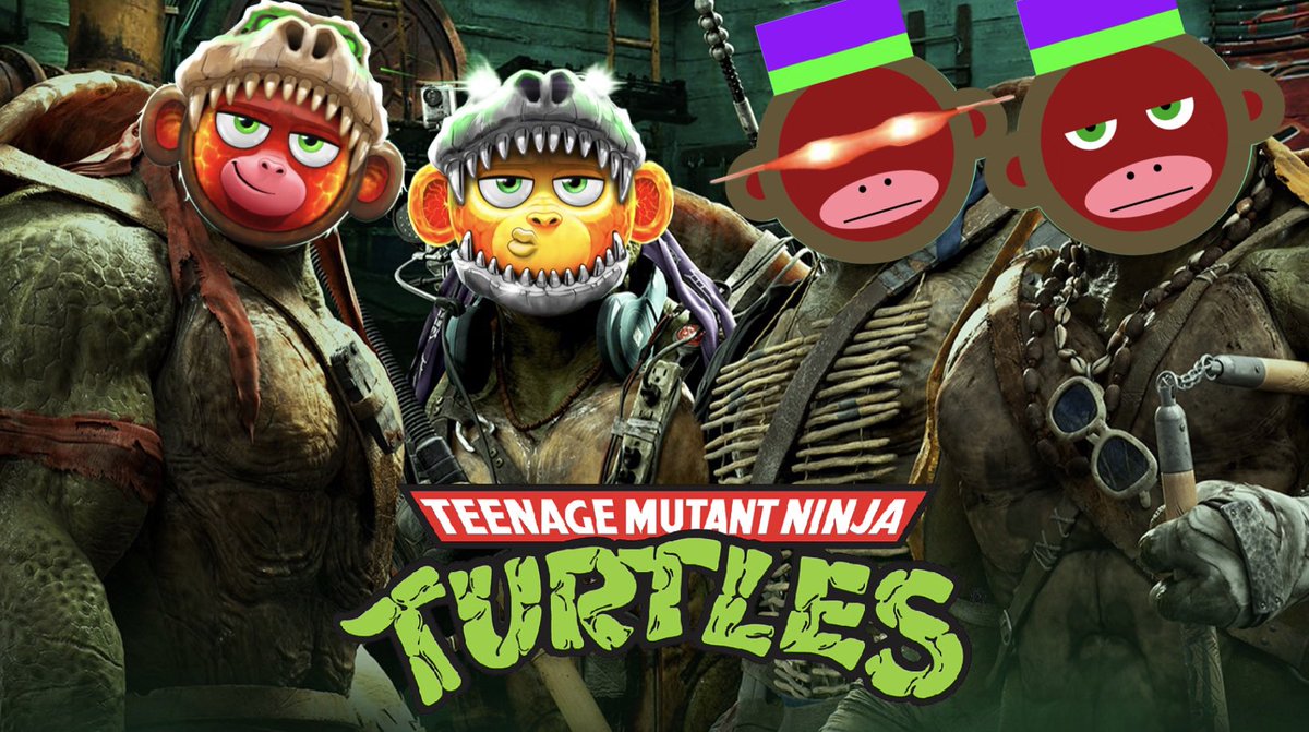 Full set Friday’s have a different vibe these days <a href="/OnChainMonkey/">OnChainMonkey®</a> 

🐢 🤝 🐒