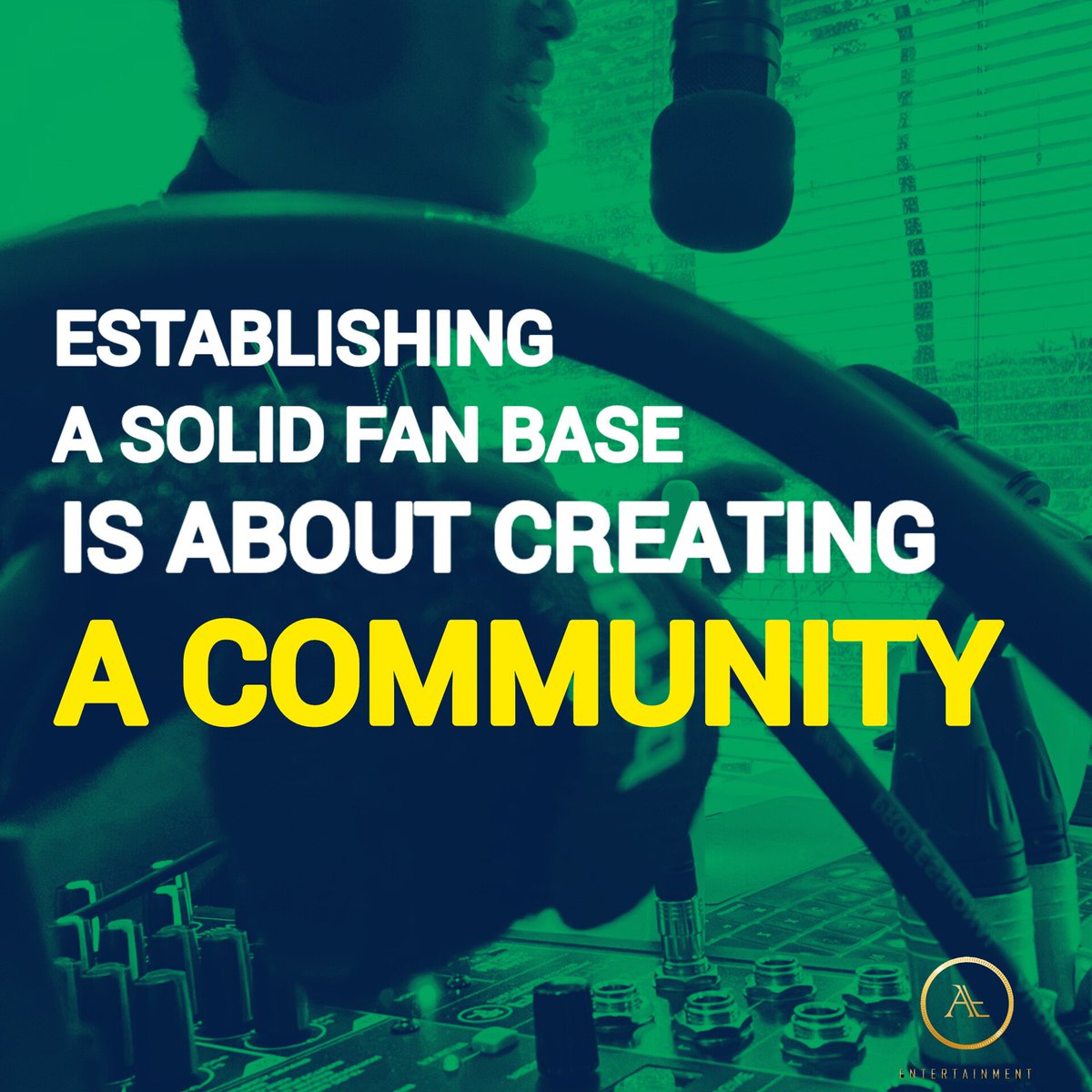 anchor4tryent's tweet photo. The most devoted followers make up the most powerful fan bases, and devoted followers require a sense of belonging to a group in order to be motivated.

How do you interact with your fans?
#musicknowledge #atentertainment #musicbusiness #distribution #publishing #truth #reality https://t.co/DwF5ee37wM