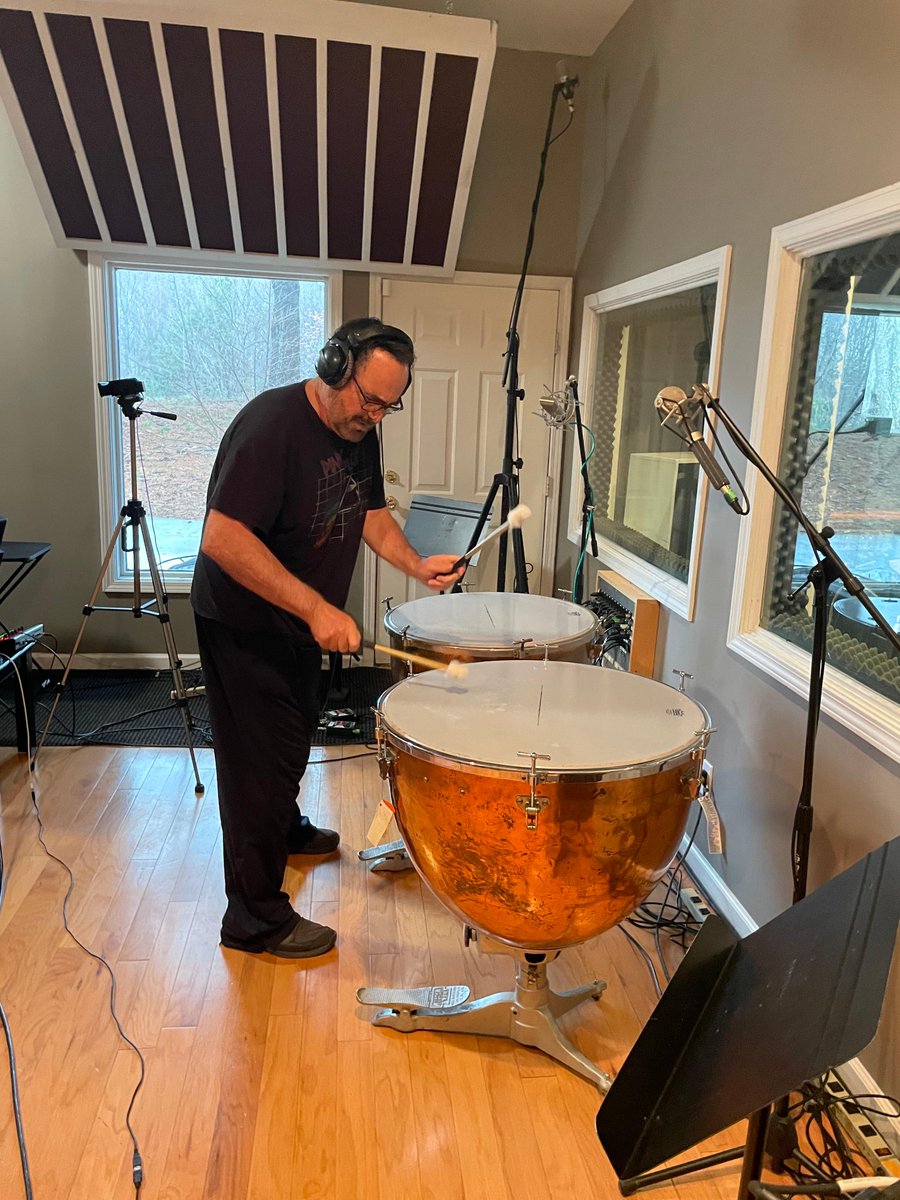 An amazing week working on the Joseph album! Great BGV session, Ted Leonard vocals, real Rhodes, gong, timpani and real Grand Piano! It’s coming together!