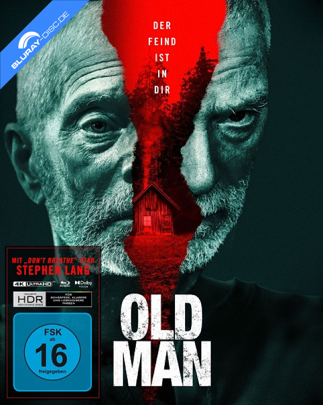 À paraître le 29 juin prochain en 🇩🇪 via <a href="/PLAION_PICTURES/">PLAION PICTURES</a>.

#OldMan 👴 (2022) de @LuckyMcKee en #4KUltraHD 📀.

#StephenLang <a href="/MarcSenter/">Marc Senter</a>