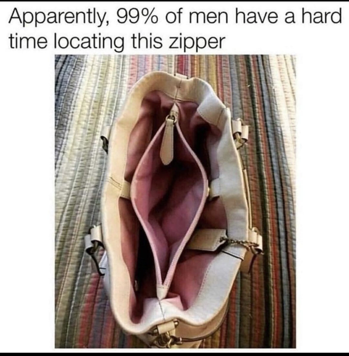 Let’s play find the zipper 😂… god dang it