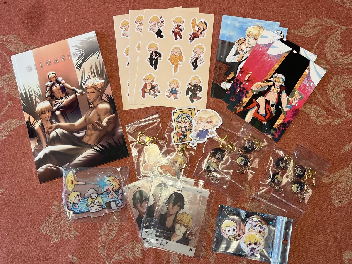 gilgazine_'s tweet photo. ‼️𝗨𝗽𝗱𝗮𝘁𝗲 𝗳𝗼𝗿 𝗘𝗨/𝗘𝘂𝗿𝗼𝗽𝗲‼️

Hello EU/continental Europe #FateGO fans ~
Good news: Some extra stock has become available (booklet &amp; sticker sheets!).
These are shipped from Germany and /should/ arrive without any additional import taxes.
➡️https://t.co/GiDQLMTZOS⬅️ https://t.co/i4vD6F6yBa