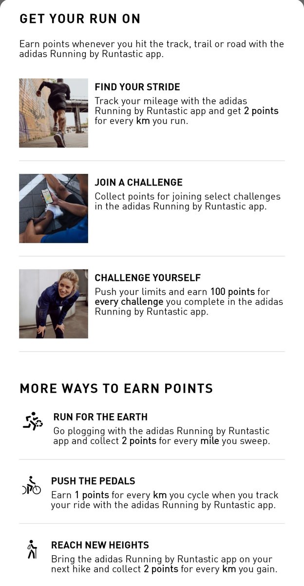 Feeling like a champ for finally choosing to put my health before everything else. Tracking my movement on the <a href="/adidasrunning/">adidas Running</a> app which is pretty cool. You earn 2 points for every km you run which is pretty amazing. Try it maybe?