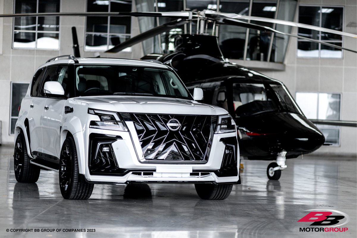 warwickm1's tweet photo. Nissan Patrol Black Hawk what a beauty! @bbmotorgroup1 #bbmotorgroup #bbmotorsport https://t.co/xWiTLuUpHh