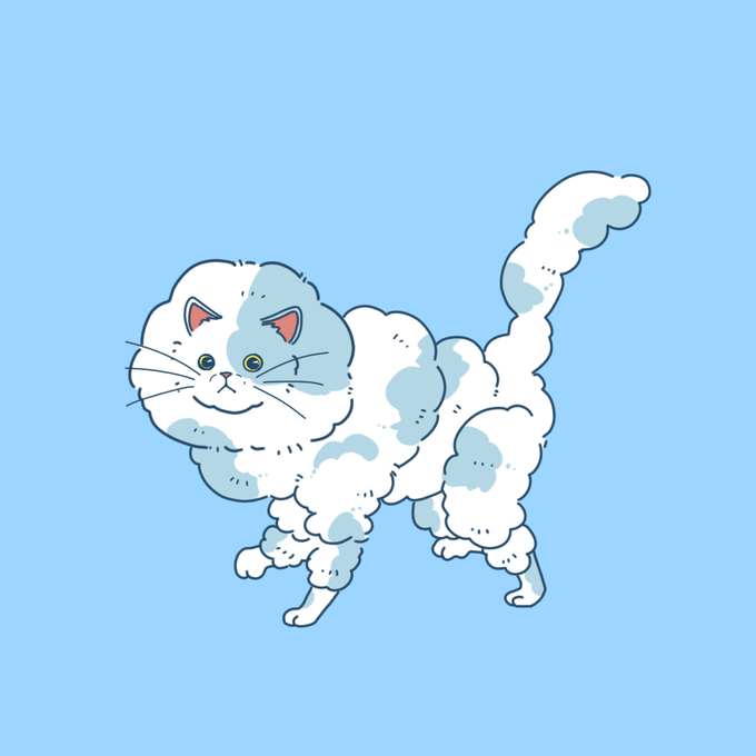 「猫口 白い猫」のTwitter画像/イラスト(新着)｜4ページ目