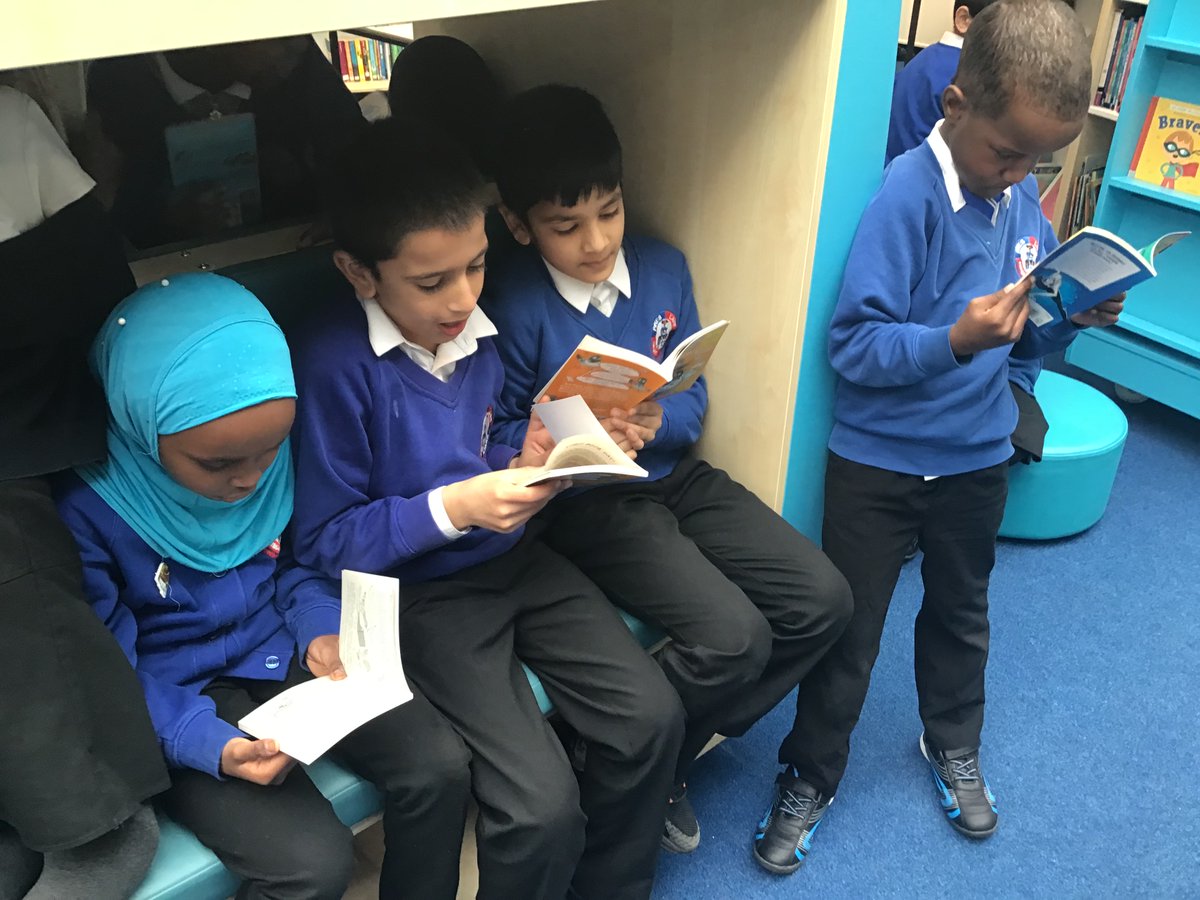 Year 3 during their time in the library on world book day.