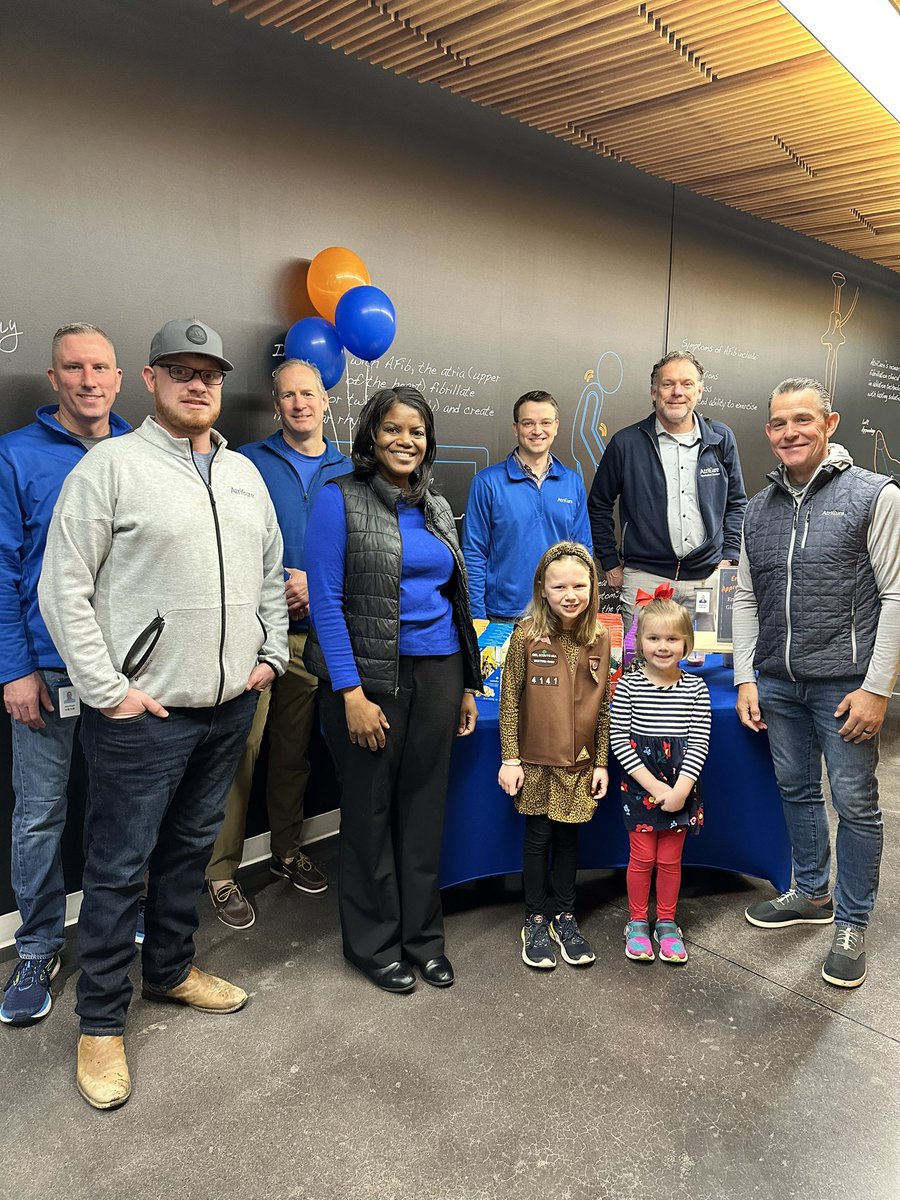AtriCureCEO's tweet photo. Every member of the @AtriCure team is critical to our success, and today’s #EmployeeAppreciationDay is one more opportunity to let them know how much they matter! Breakfast, smoothies, and @girlscouts cookies for everyone! #ThankYou https://t.co/UWVpSSPNBE