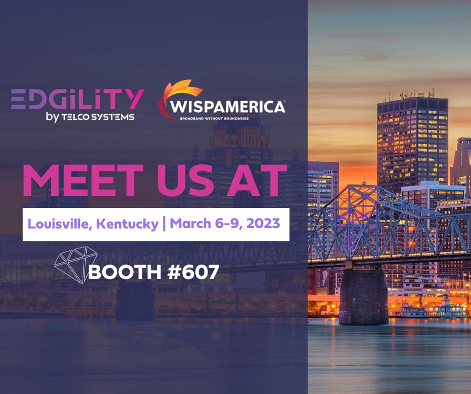 4 Days to go! Let's meet at #WISPAMERICA 2023. Come watch a personal demo of our #NetworkEdge and #EdgeComputing solutions, and talk to our #Edge Experts. See you there! eu1.hubs.ly/H02YXQl0