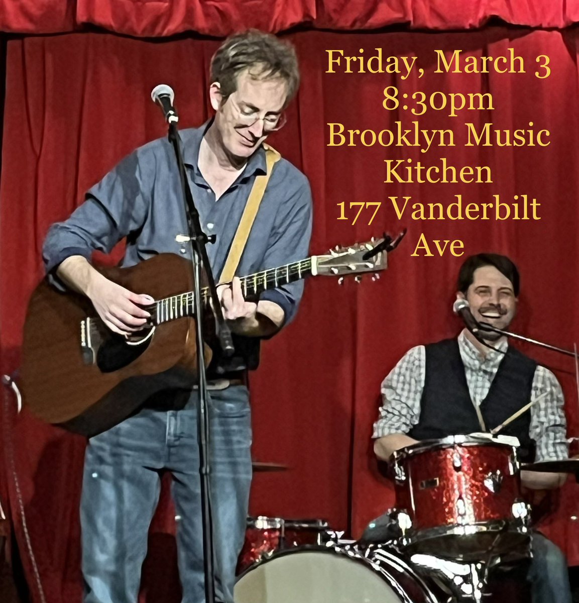 I’m playing with <a href="/SpiffWiegand/">Spiff Wiegand</a>  Tonight. Come join us! <a href="/brooklynvegan/">BrooklynVegan</a> <a href="/BrooklynPatch/">Brooklyn Patch</a> <a href="/BigCityFolk/">Big City Folk</a> <a href="/nfbid/">North Flatbush Avenue BID</a> <a href="/PorchStomp/">PorchStomp NYC</a> @