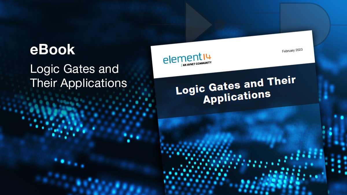 Newark_Avnet's tweet image. In a digital circuit, #Boolean operations are performed by logic gates. This @E14Community #eBook gives an overview of #BooleanAlgebra and explores a variety of #logicgates, from basic to more advanced: bit.ly/41xQB6F