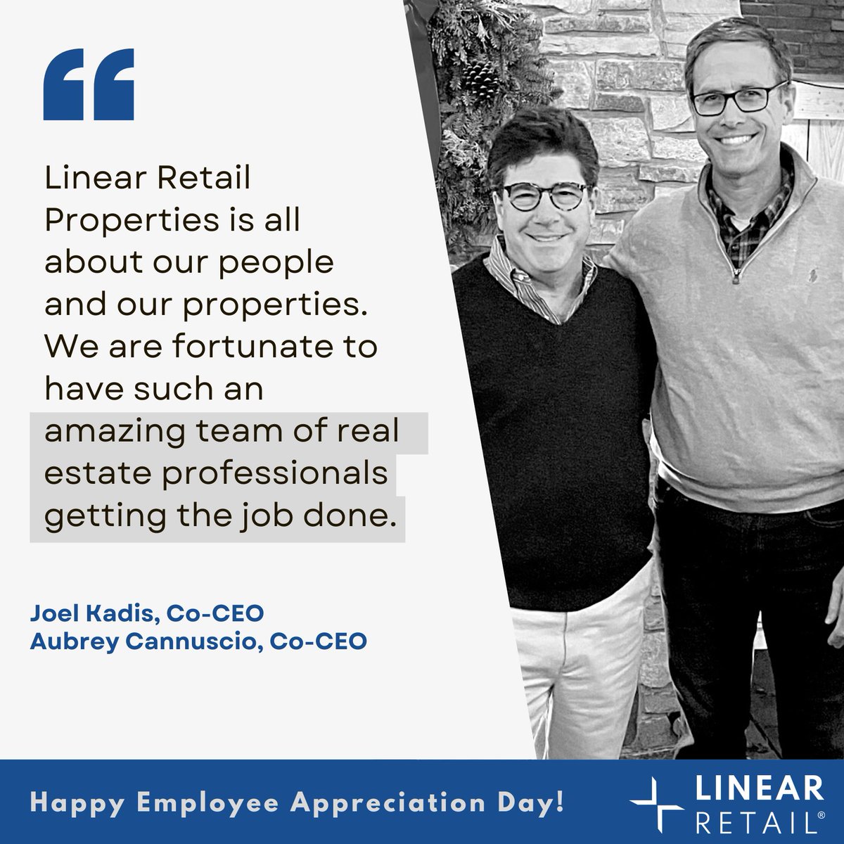 LinearRetail's tweet image. Today is Employee Appreciation Day and we want to take a moment to celebrate our team for their hard word, dedication and commitment to our company&apos;s success!  #NationalEmployeeAppreciationDay #goteam