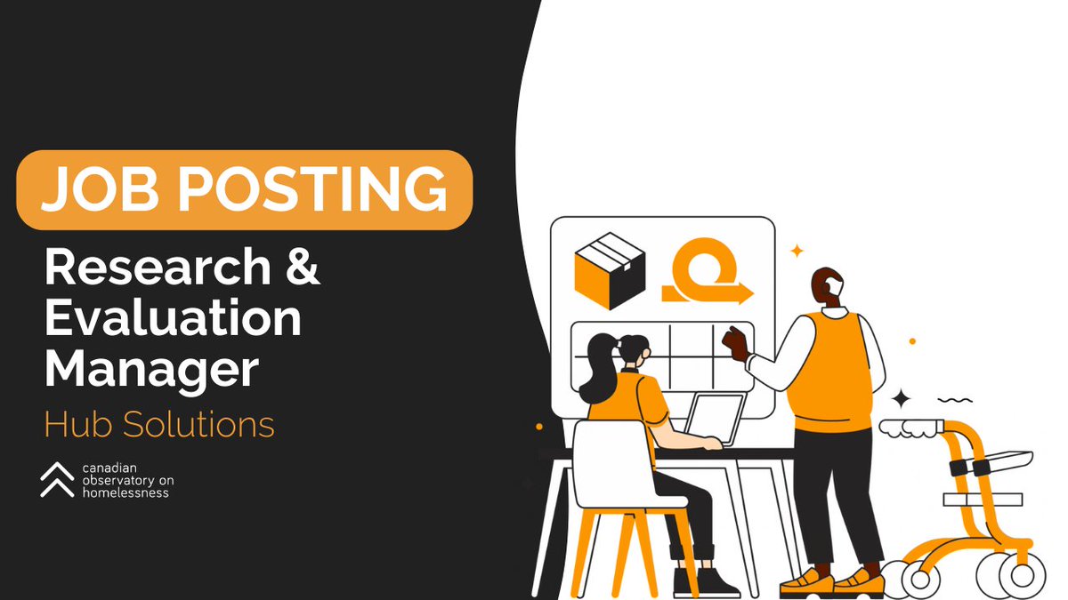 JOB POSTING: We’re #hiring a Manager of Research &amp; Evaluation to oversee the projects of <a href="/HubSolutions_/">Hub Solutions</a> , our social enterprise. 

Click here for more information and to apply for this remote role: bit.ly/3miVHns