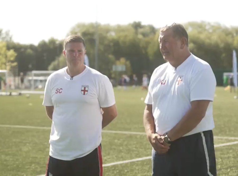 ParkinsonsPride's tweet photo. This Sunday @ParkinsonsPride coaches @StuCarri and @Johno318Johnson will be casting an eye over players from teams across the country at St. George's Park as they compete for the Cure Parkinson's Cup (ran by @SportParkinsons @thewfauk) 
#football #England #Parkinsons https://t.co/9nzb1OTJ1U