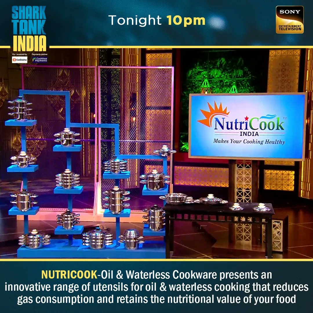 SonyTV's tweet photo. #NutriCook, #SinghStyled, and #Subhag are coming to the Tank tonight to showcase fascinating stories and innovations. Which of these brands will secure a deal?
Don't forget to tune into #SharkTankIndia Season 2, tonight at 10 pm on Sony Entertainment Television & Sony LIV. https://t.co/cdtFKm4CuM