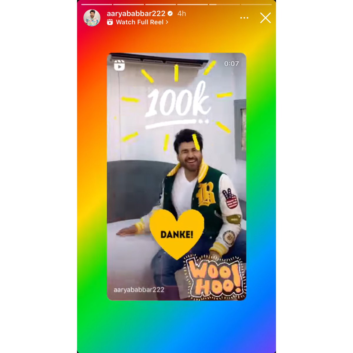 TeamAaryaB's tweet image. One more win 😍❤️
Congratulations @aaryababbar222 🥳🥳
.
.
#AaryaBabbar #Congratulations #OneMoreWin