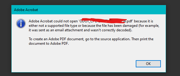 tx_luthien's tweet photo. this will sporadically happen to 50+ files. sometimes I click ok, try again, and it works. sometimes I have to reboot the program for it to work. sometimes I never get the error. totally random which files are affected and whether they'll be affected when i try to open https://t.co/Q5e9cxkRuo