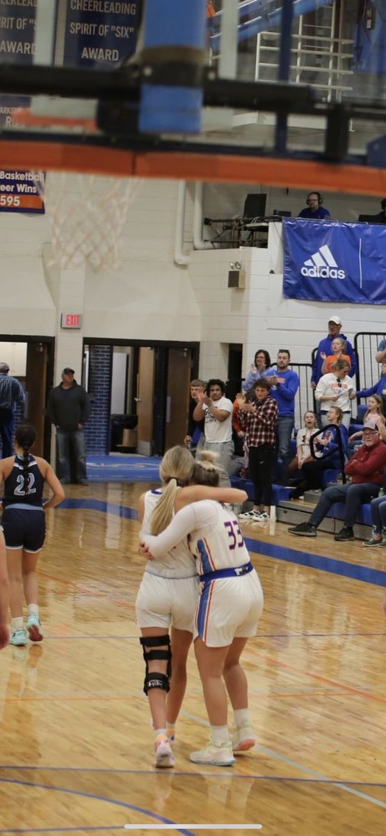 parkston_gbb's tweet photo. Thank you to our seniors, Abby and Faith, for their leadership and dedication to Parkston GBB the past four seasons. We are so proud of both of you 🏀 #PlayForTay https://t.co/DsDNOalUNB