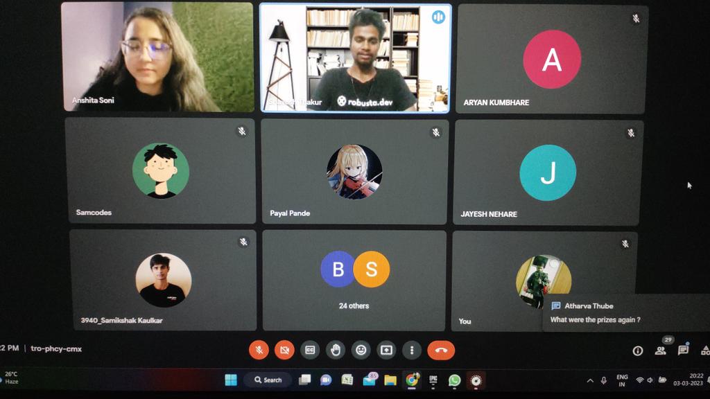 atul_bisoyi's tweet photo. Had an amazing session on "Into the WEB3 METAVERSE" organised by  @lumoslabsHQ , @skfhyd and the amazing speaker @anshitaksoni 🚀🎉
#blockchain #lumoslabs #decentralized https://t.co/TTOO8ILX5g