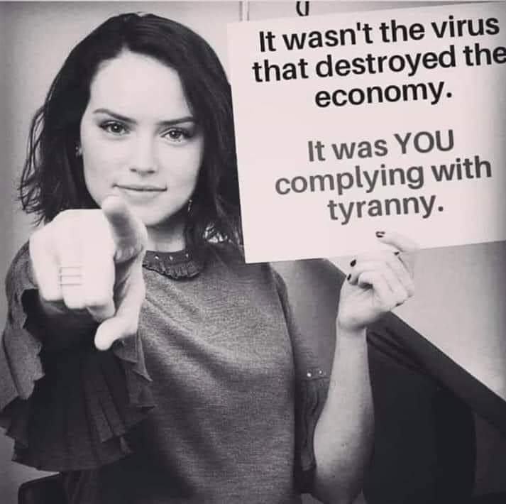 What did you do? How did you resist Revelation 13 Beast System? How did you fight Forerunner to Mark Of The Beast? Did you wear a muzzle/face diaper? Did you take the vaccine? It's not too late to Repent & Stand against this tyranny. Do you know what's coming?
#ComplyOrDie