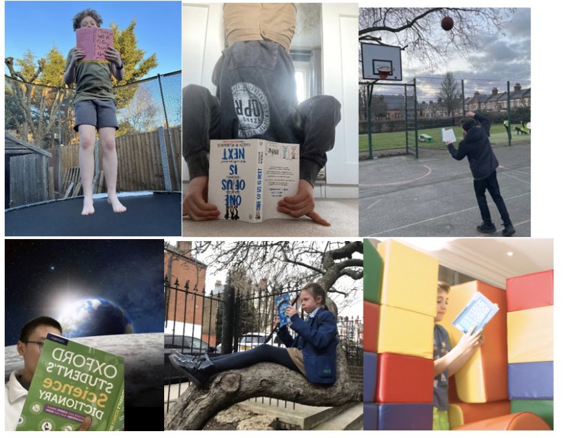 Book week done! ✅  📚 We have had a busy week of: 
Bookmark Creation; MVS Cluedo (it was Jacob Marley in the Restaurant with the Purple Pen of Peril!) Guess the reader; Reading Award Scheme Prize Draw; Short Story in a Day; Getting caught reading…