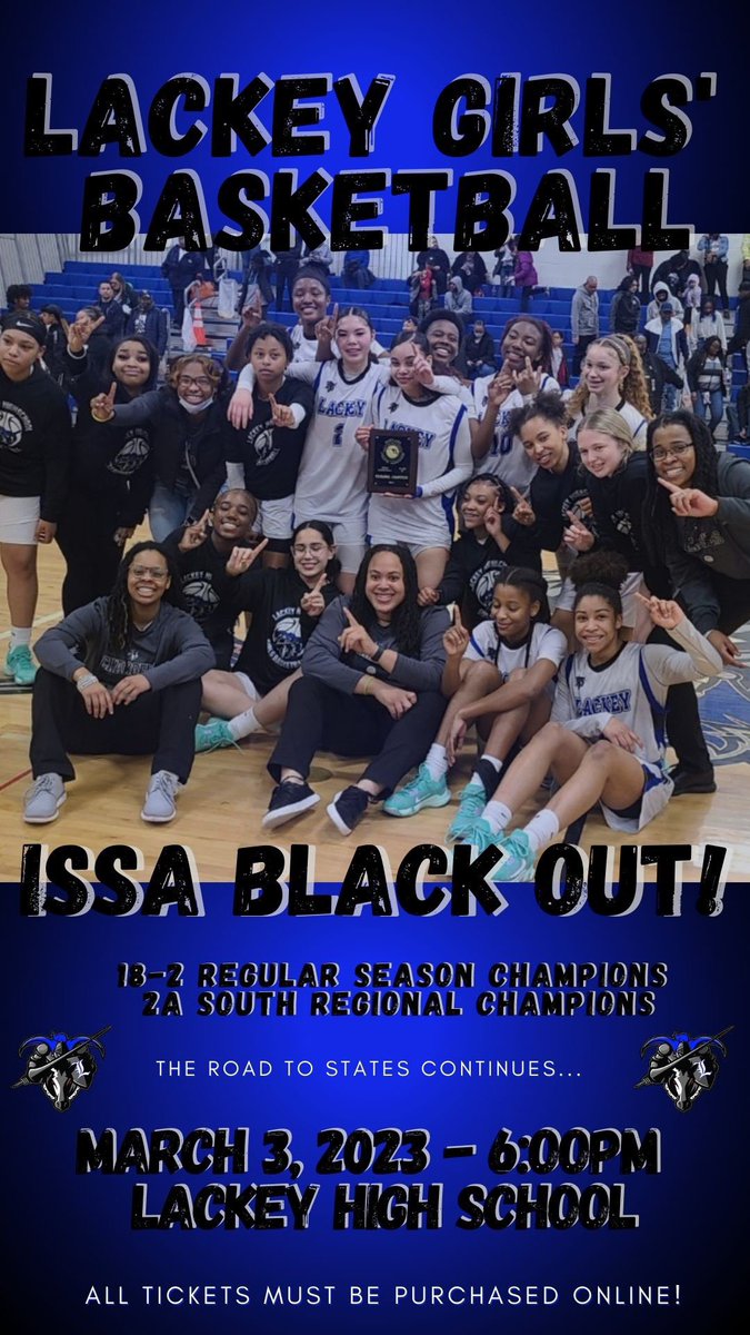 BLACK OUT TONIGHT‼️

Let’s gooo Lady Chargers 💪🏀 #keepgoing