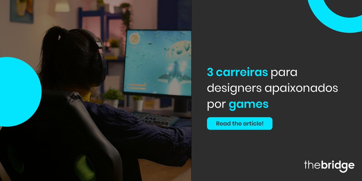thebridgejobs's tweet photo. Leia o nosso artigo aqui:
https://t.co/4GI1VfgTAs

#Games #VideoGames #Design #CarreiraDeDesign #CarreiraEmGames #Gamer #WeBuildYouCross https://t.co/8pmTET9z7h