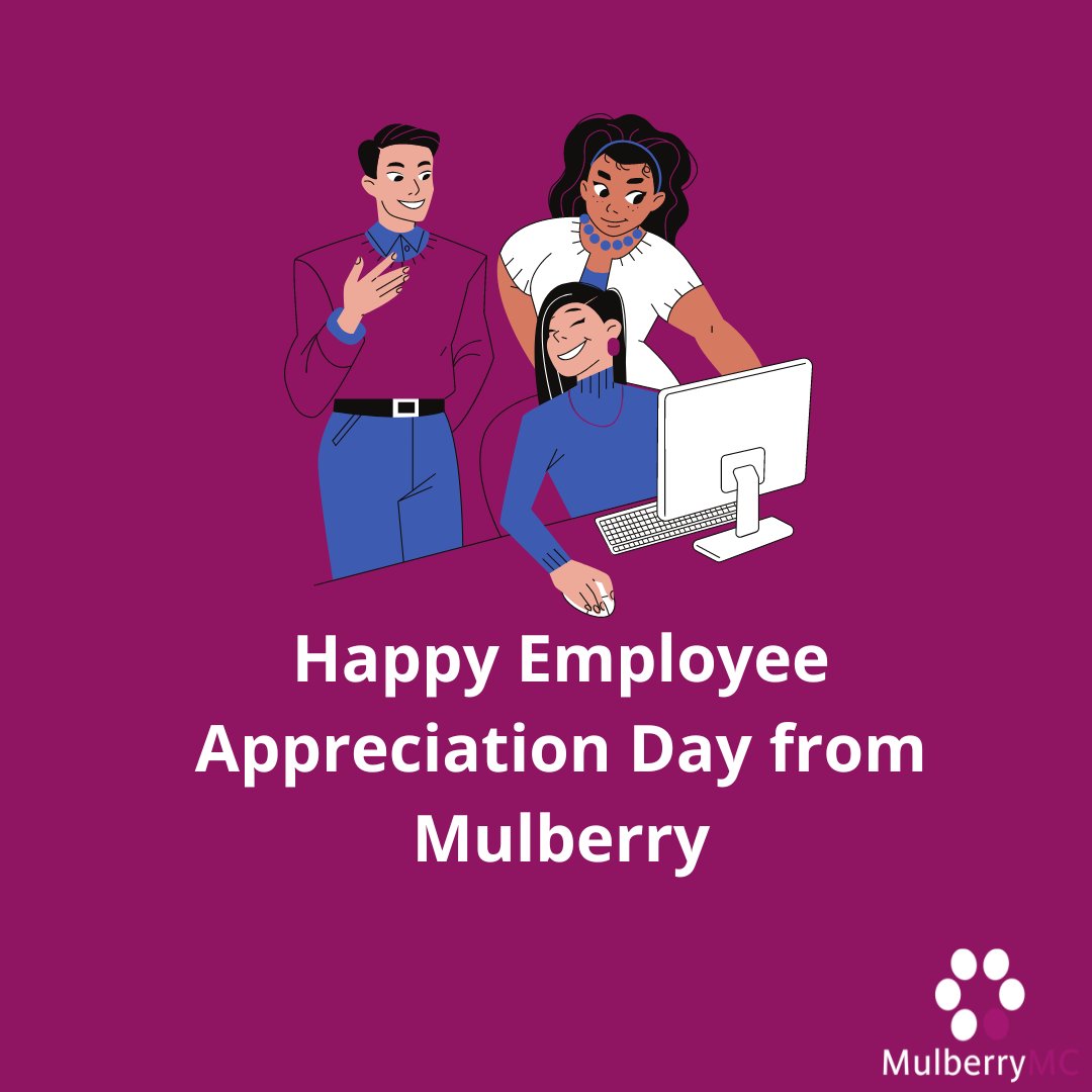 mulberrymc's tweet photo. Happy Employee Appreciation Day! Thank you to all our hard-working team members that make Mulberry a proud place to work. Get to know our team here: https://t.co/Cb1wED1vg7 https://t.co/RUJIjWl0A7