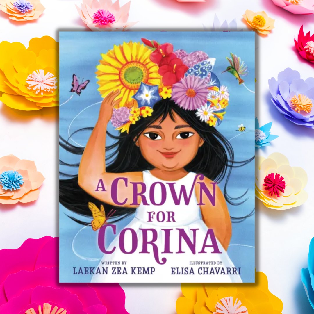EPL_KS's tweet photo. To celebrate Corina’s birthday, her abuela helps her choose meaningful blooms to incorporate into a special flower crown in this moving picture book. #PictureBook #Family #Culture #EPLRecommends
https://t.co/CfmFKHuRfu https://t.co/wTLenWCULM