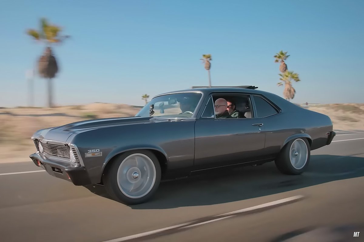 ClassicInd's tweet photo. Car Craft's recent '72 Nova project turned out pretty cool with a 6.6L L8T engine from a new Silverado 2500HD under its hood. Check it out: https://t.co/IH2zcP21CJ #Chevy #Nova #72Nova #L8T #V8 #musclecar #ClassicIndustries https://t.co/HQbqw1te26