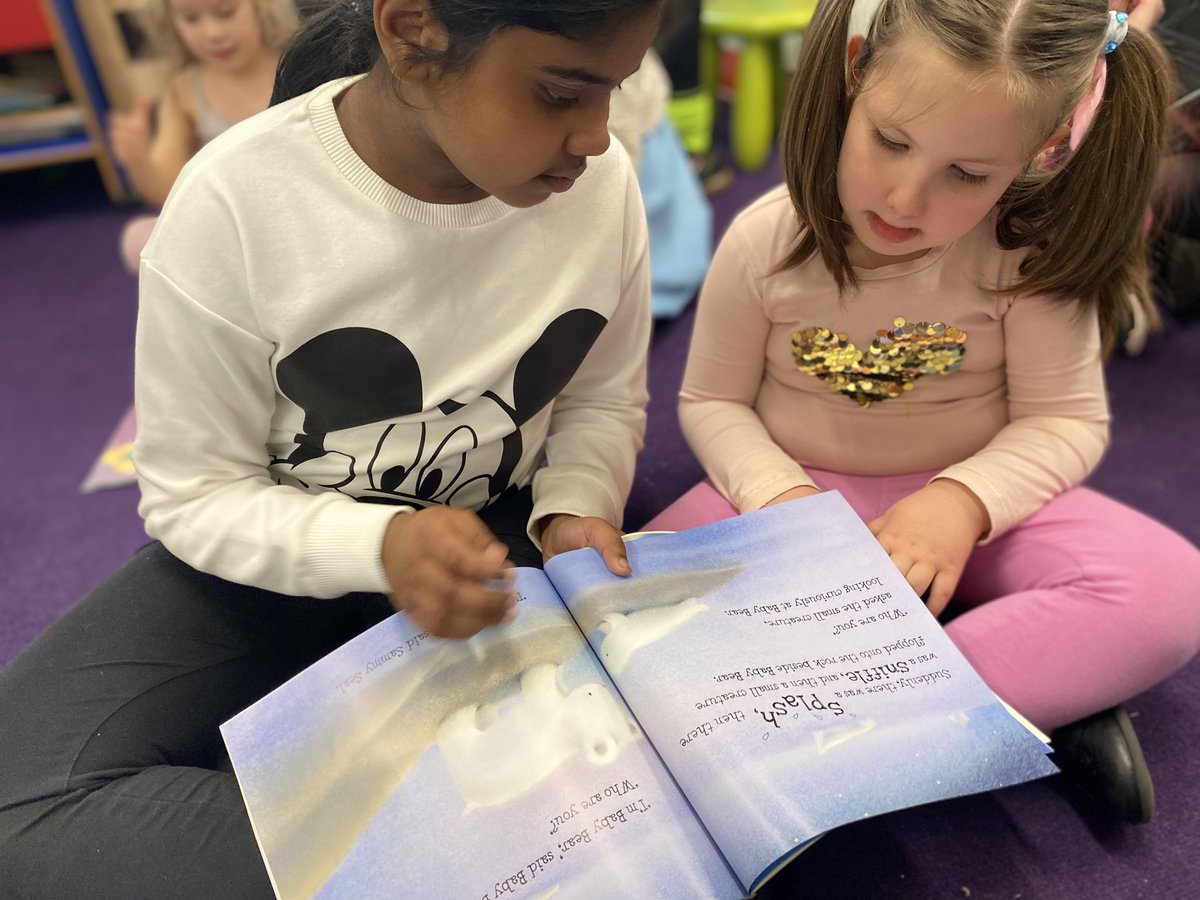 StTeresasHarrow's tweet photo. Year 5 had a great time reading with Reception in the #EYFS for #WorldBookDay2023 #StTs💙💛 #WeLoveReading #PeerReading 📚📖 https://t.co/V27YGk8kzq
