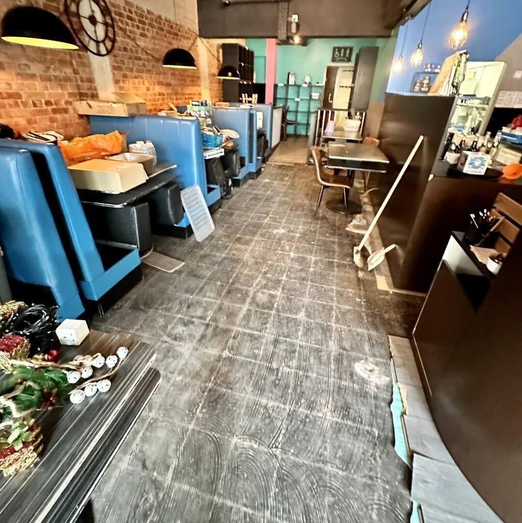 PlayAtBoard's tweet image. Just a little update on #burstpipegate 💦 

The good news is all the damaged flooring is up and we’re feeling much drier now! 💨 

Still not sure on a reopening date, and it could be a few more weeks yet 😢 Any ideas on a reopening party?? 😯 instagr.am/p/CpVLx8YI1gj/