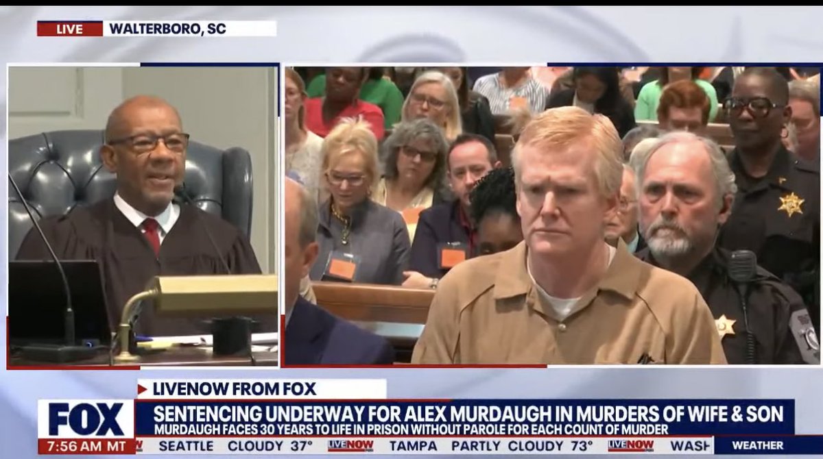 Alex Murdaugh gets two consecutive life sentences 😀