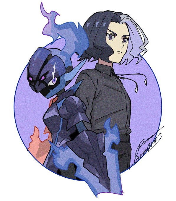 あくミクとタチフサグマかこいい～～組織のボスなミク三日月型の