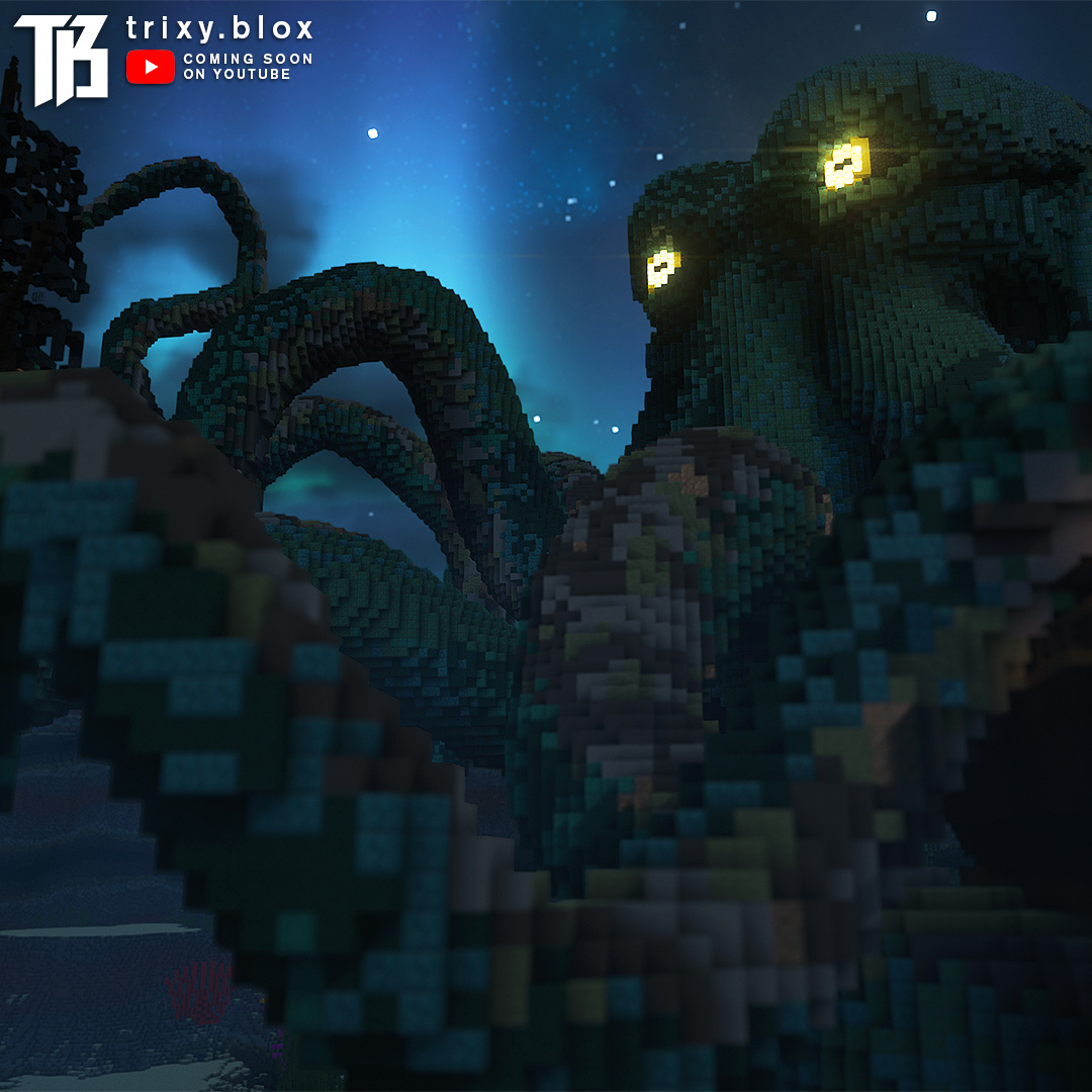 Recognize this lil guy? 🐙 He's had a makeover and is looking as menacing as ever! You guys are NOT prepared for this video 😂