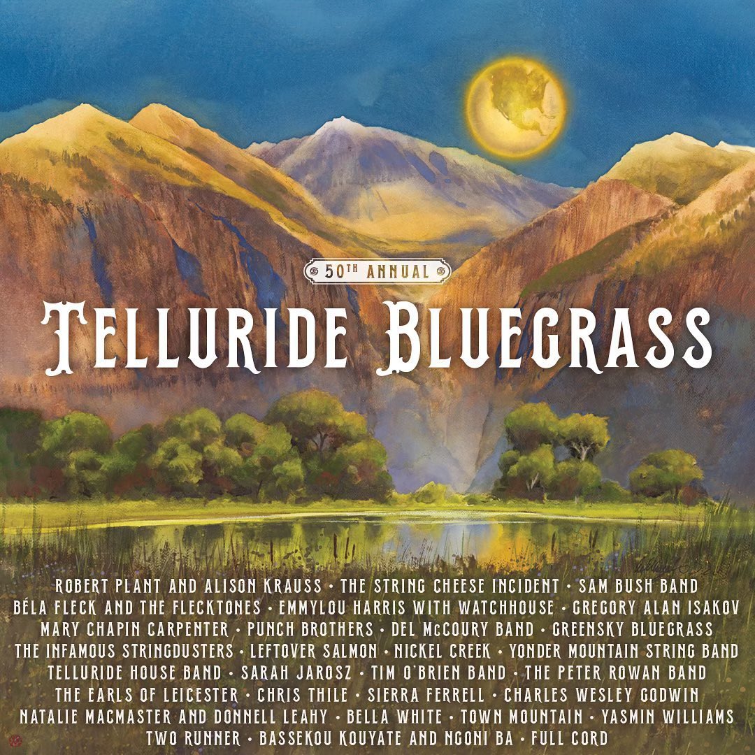 The word is out! Your boys are headed to Telluride, and we are thrilled! 🥳 Telluride/@planetbluegrass has been an absolute bucket list for us, so we are proud to announce we will be making our debut at the 50th #TellurideBluegrassFeatival June 15-19th. See y’all there! ❤️⛰️ ❤️