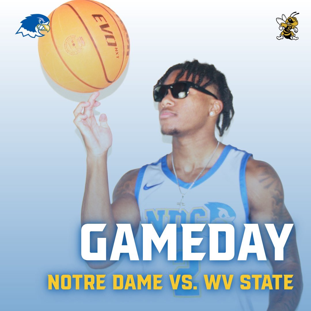 𝙈𝙀𝘾 𝙏𝙤𝙪𝙧𝙣𝙖𝙢𝙚𝙣𝙩! The postseason starts today for men’s basketball! At 8:30 tonight, Notre Dame will battle West Virginia State in the quarterfinals! #FlyAbove