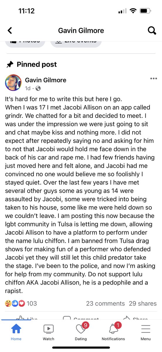 christiank24's tweet photo. Gavin shared today that he was a victim of sexual assault I too was a victim of this person and never found the courage to speak on it. But please share so people are aware of this predator. https://t.co/ugx2XtSLba