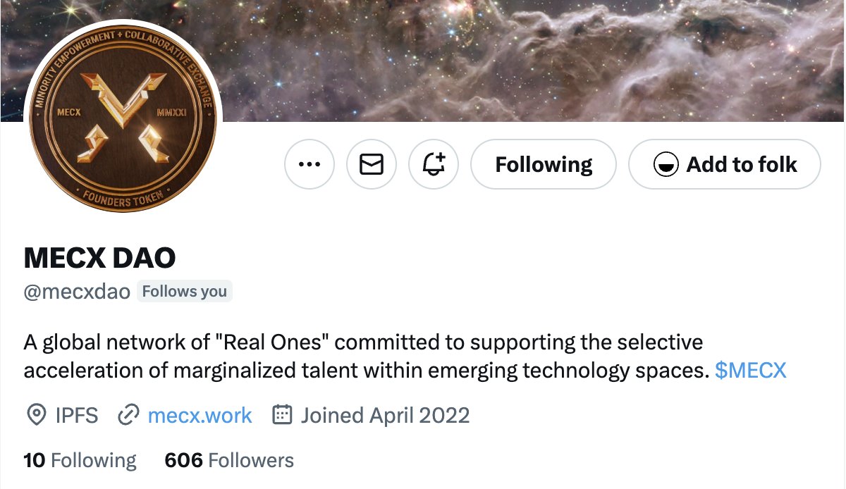 officially inviting founding members to the conversation. real ones only. 

Don't tell me you want change. Show me. 🤝discord.com/invite/xkWMXcR…
