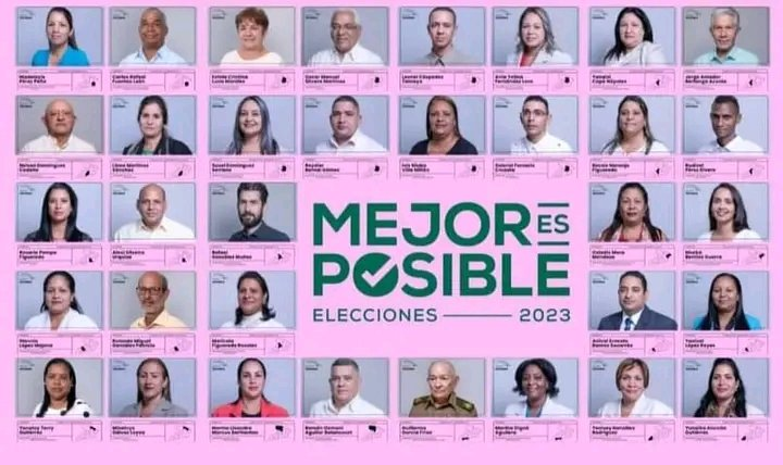 Ellos decidirán el futuro de la #ProvinciaGranma y de #Cuba. Con el #VotoUnido demostraremos la unidad de los cubanos.
#YoVotoXTodos  #MejorEsPosible   #DefenderLaRevolución <a href="/CapoNapoles/">Yanaisi Capó Nápoles</a>