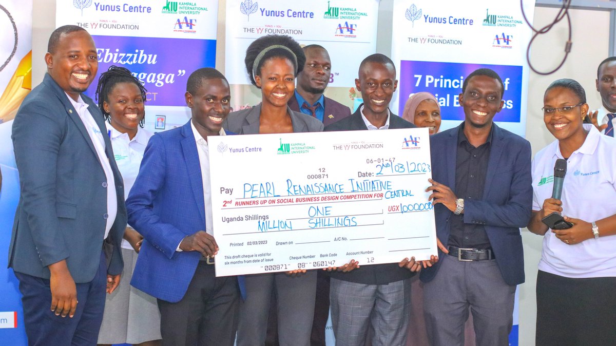 kiuyyfoundation's tweet photo. • Pearl Renaissance Initiative Group - 2nd Runner Up (Cash prize of UGX 1,000,000) https://t.co/EqORw5Jc9C