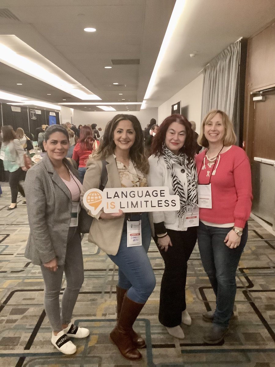 ProfZoino's tweet image. World Language PD heaven! Attending @NECTFL representing @CresskillBOE World Language department. #LanguageLearning #languageislimitless #professionaldevelopment