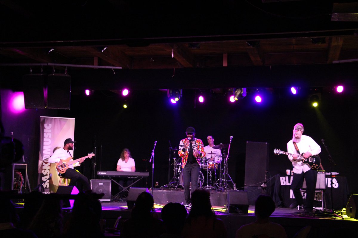 adeoluwamusic's tweet photo. grateful to @SaskMusic for the opportunity to be able to celebrate Black joy with my band 📌 https://t.co/3LEfJxcbqb