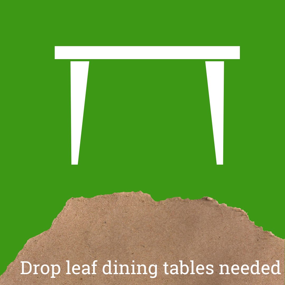 RichmondScheme's tweet image. This week we are on the lookout for small drop leaf #DiningTables for #donation.

If you have something suitable, please email admin@rfsonline.co.uk with pictures and measurements, and we will be in touch.

Thank you.
