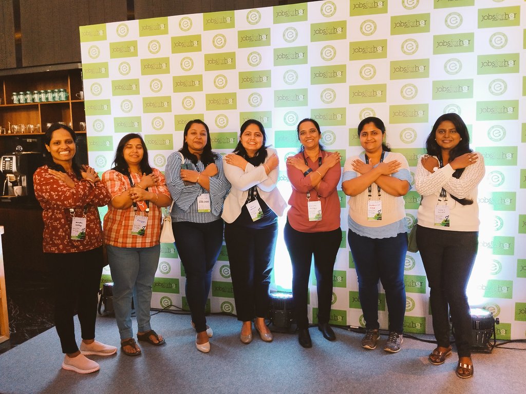 #NetApp wellness day spent at  #AccelHERate2023 sponsored by #netapp. #EmbraceEquity @jobsforher @vasanthiramesh @LifeAtNetApp