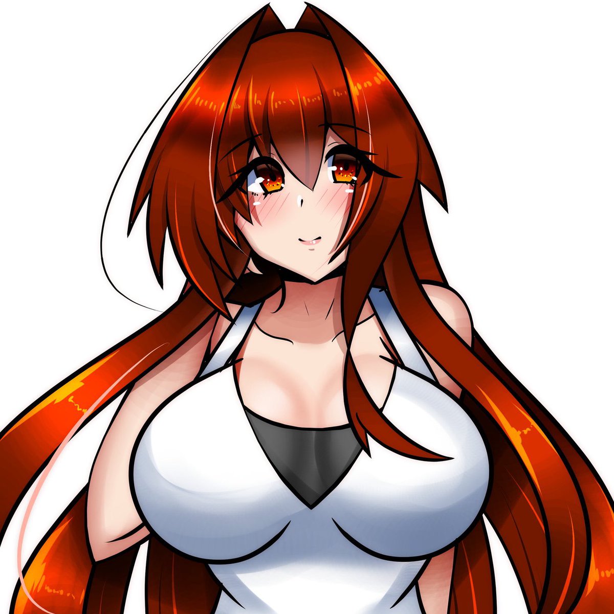 製作秘話的な話をすると、こころちゃんというましろの親友は、実は創作初期の方からいて、色々ましろの逆になるようにデザインしてます_(:3 」∠)_
胸とか、胸とか、つり目とか… 