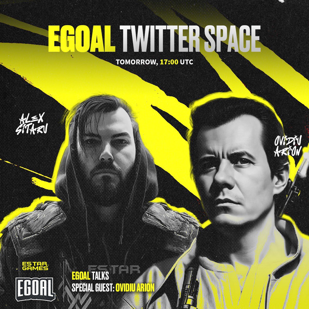 EstarToken's tweet photo. Hi 👋 #MultiversX ,
Join @ht_sitaru to discuss about the upcoming game #EGoal - blockchain football manager.
Special guest @OvidiuArion .
https://t.co/MSIpxL41Gf
#ElrondCommunity #football #BlockchainGame #MultiversXNFTs https://t.co/wN94mOX7td