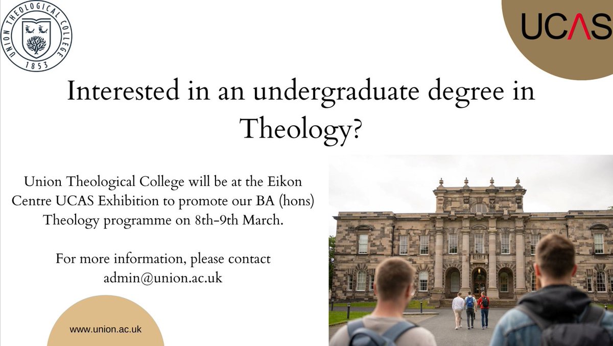 Union Theological College tweet media