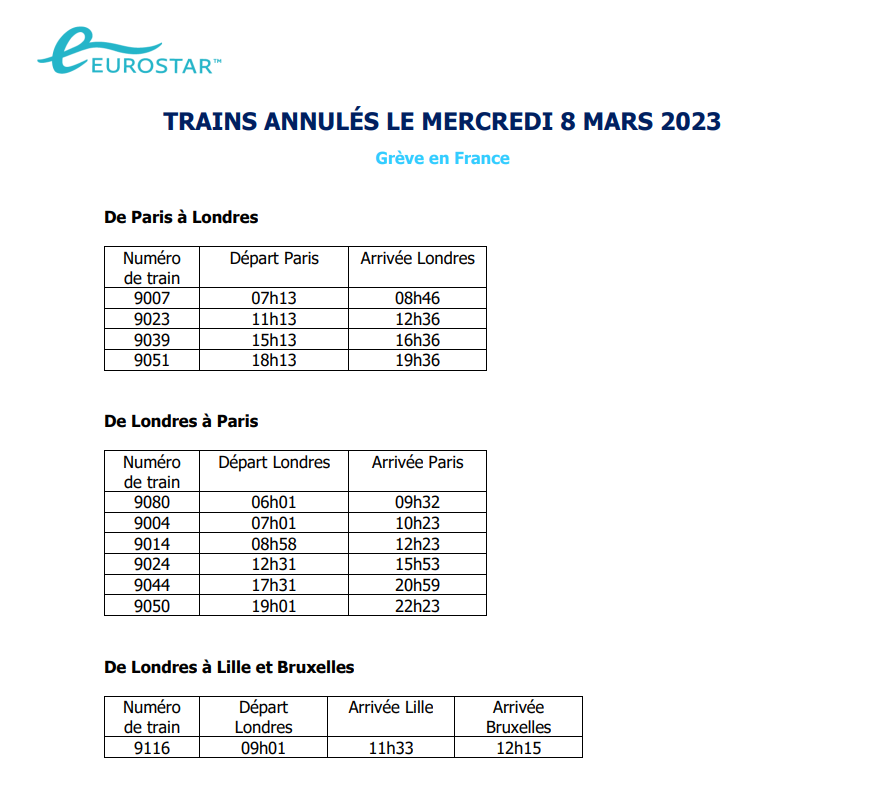 Etienne_45's tweet photo. ⚠️Grève Mercredi 8 Mars : Eurostar https://t.co/Fizjc1Tkht